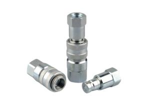 Wholesale Hydraulic Quick Connect Couplings Flush Face Popet Valves Pd Closed Type from china suppliers