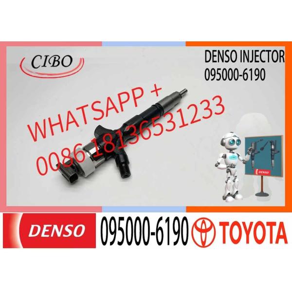 common rail fuel injector 095000-6190 23670-30100 for Toyota