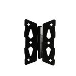 Stamping Metal Window Parts Black Powder Coated Aluminum Sheet Metal