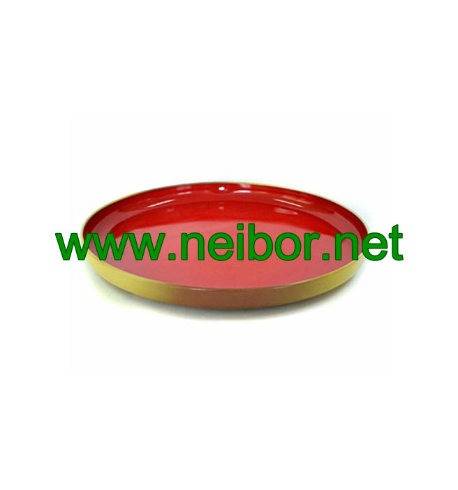 Custom order Round metal poster tin sign display board bottle caps sign for beer sales promotion
