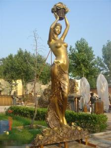 Wholesale 2015 hot selling products bronze figure sculpture for lady from china suppliers