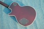 High Quality cheaper price LP custom Electric Guitar sunburst color center solid