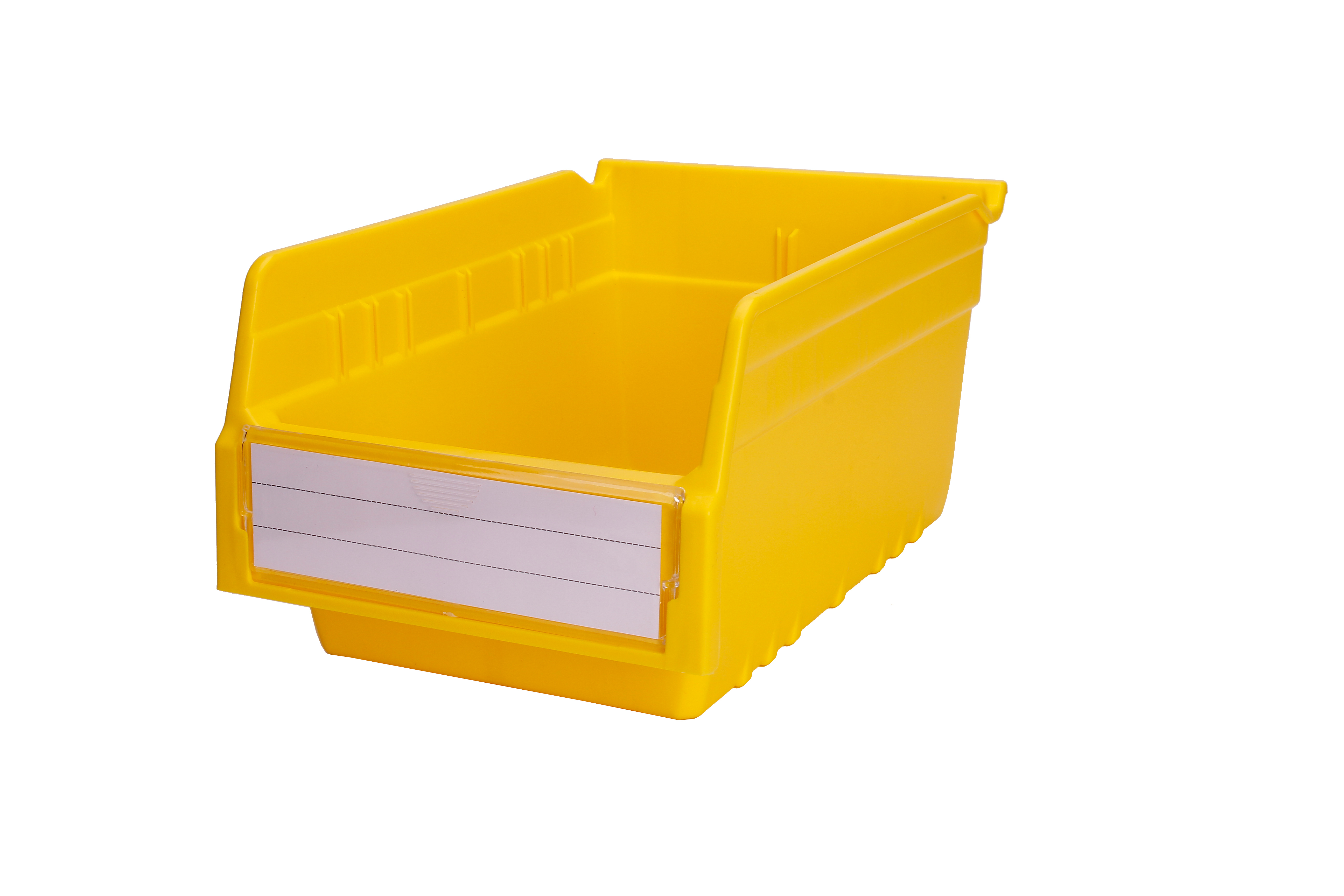 Small Parts Storage Plastic PP Toy Storage Crate for Workbench Plastic Shelf Bin