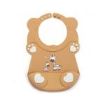 Thanksgiving Gift Plain Baby Bibs , High Chair Colored Cross Stitch Bibs