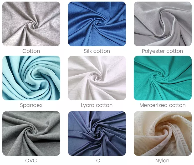 Sublimated Cotton Polo T Shirts Men Knitted Sport Blank Fabric Shirts