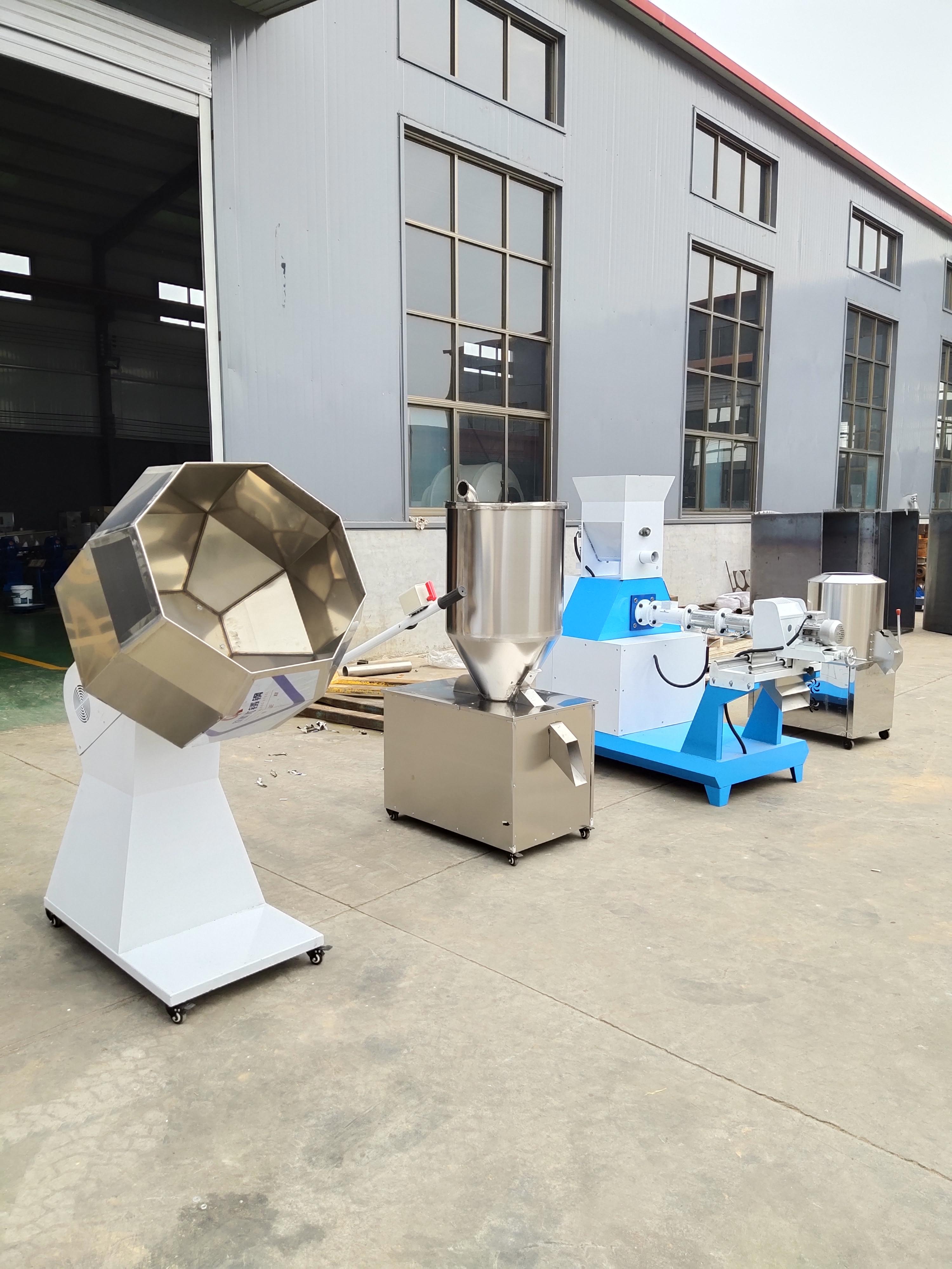 500-600kg Floating Fish Feed Production Line 10mm Wet Pet Food Production Line