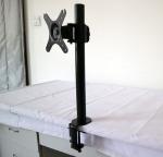 high grade steel Single Arm Laptop Mount 45 Tilt for office