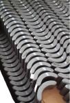 Arc Shaped Ceramic Ferrite Magnets For Ceiling Fan Brushless DC Motor