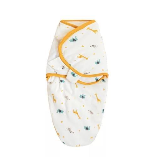 100% Cotton Muslin Sleeping Bag Sack Gown With Cartoon Fruits Flowers Patterns