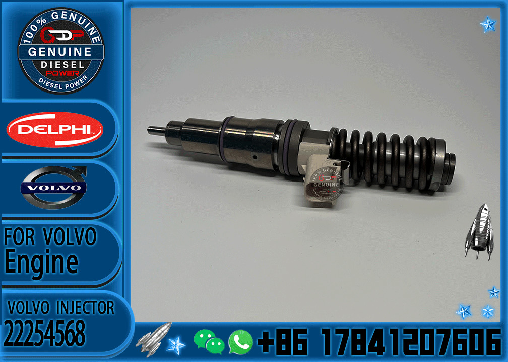 Diesel Fuel Injector 22254568 VOE22254568 BEBE4P03002 For Volvo MD13 D13LK