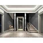 VVVF Stainless Steel Home Villa Elevator Metal Stoving Small Straight Elevator