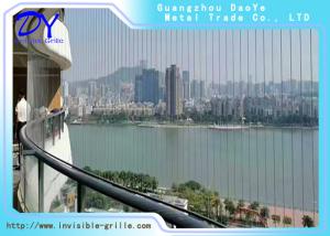 Wholesale 4.0mm Thick Outdoor Balcony Invisible Grille Stainless Steel Wire For Decking from china suppliers