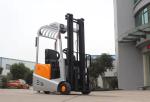Counterbalance 3 Wheel Electric Forklift Truck Hydraulic Driving