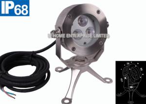 Wholesale Submersible LED Underwater Light , 12v Dc White Led Pool Lights Energy Saving from china suppliers