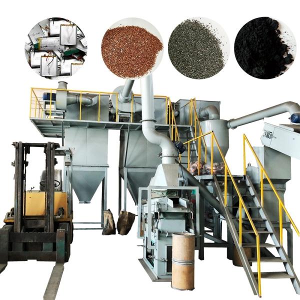 99.9% Recovery Rate Used Laptop Battery Recycling Machine for Lithium Battery