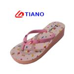 Full Printed Beach Girls 30-35 Eva Footbed Flip Flops