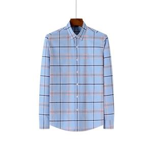 Wholesale 100% Cotton Plaid Western Fashionable Mens Shirts Half Long Sleeve Plus Size In Autumn from china suppliers