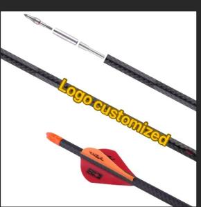 Wholesale Factory Directly Wholesale Customized Logo Printed Carbon Hunting Arrows Target Arrows Crossbow Bolts from china suppliers