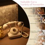 Clear Sound Telephone Guest Book 32GB Phone Guestbook For Weddings Birthday