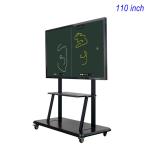 110in Smart Board 4K 3840*2160 Touch Screen Classroom Board Ultra HD
