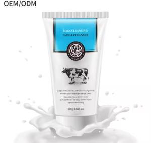 Wholesale Hot Selling Gentle Cleaners Pores Milk Foam Face Cleansing Facial Cleansers Face Wash from china suppliers