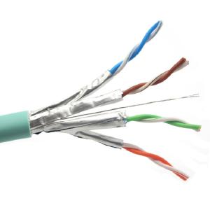 Wholesale 4 Pair Cat6a Cable 1000ft FFTP FUTP Ethernet Cables 23AWG LSZH Jacket from china suppliers