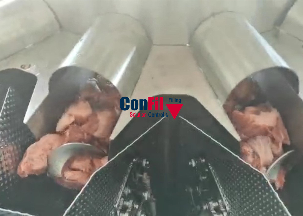 Fresh Poultry Auto Bagging Weighing Machine 2500 Gram