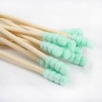 Lightweight Medical Cotton Swabs Wooden Stick Convenient Anti Bacterial