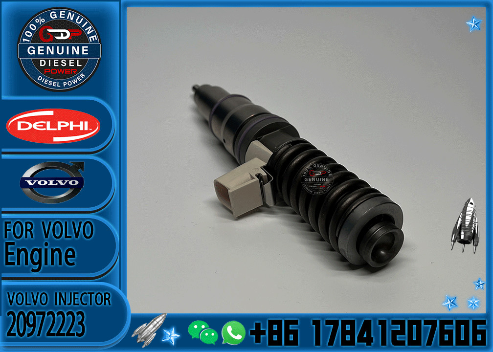Diesel Fuel Injector 20972223 BEBE4D16003 20972222 BEBE4D16004 20972224 BEBE4D16002 For D13 D13A D13C Engine