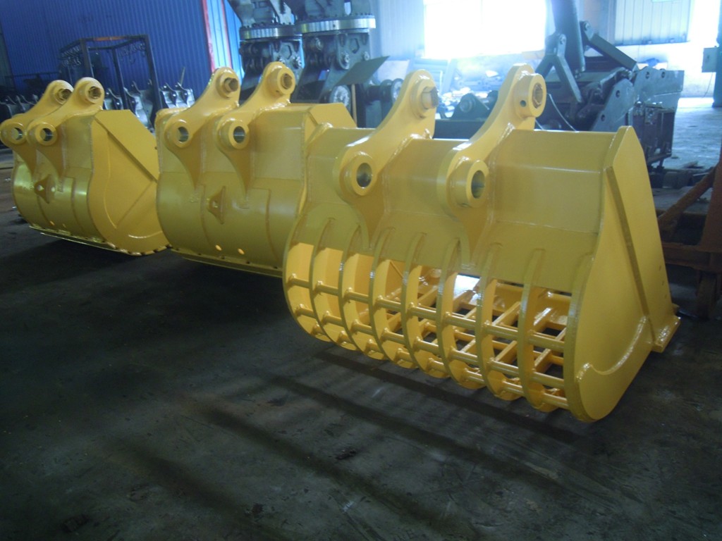 Manufacturer Large Volume High Quality Excavator Skeleton Bucket Excavator Grid for CAT320, SK200, ZX60, PC60 and others
