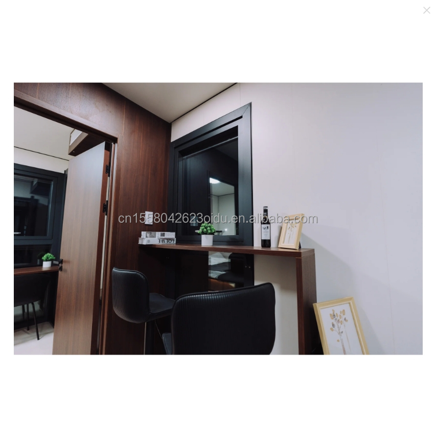 Expandable Container House for Hotel Accommodation Solution in Modern Design Villa Kitchen Application