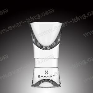 Wholesale 50ml Hot Sale Heavy Bottom Bullet Shape Shot Glass Cup from china suppliers