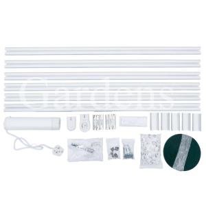 Wholesale RS485 Electric Curtain Rail Alexa 30dB Remote Control Curtain Track Customized from china suppliers