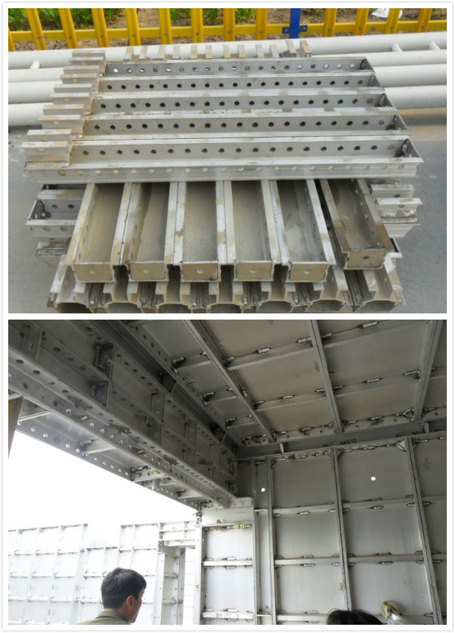 Silver White Aluminum Template Good Stability And High Bearing Capacity
