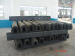 D200×200-D500×500 Rubber Elements D Type Marine Fenders For Small Size Ports