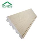 Solid WPC/PVC Wood Natural Plastic Fence Panel for Outdoor and Indoor Applicatio