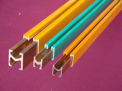 Customized Overhead Crane Electrical Bus Bars Slide Conductor 50-120A Rated