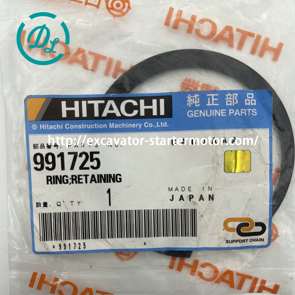 Excavator Retaining Ring 991725 Main pump Parts HPV118 Hitachi EX200-5