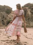 Ruffles Women Turtleneck Dress