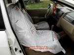Protector set steering wheel gearstick airbrake seat cover foot mat Nylon seat