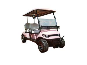 Wholesale Double-Pupil New Energy Lithium Battery Golf Cart Can Carry 4 People For Weddings Club Activities from china suppliers
