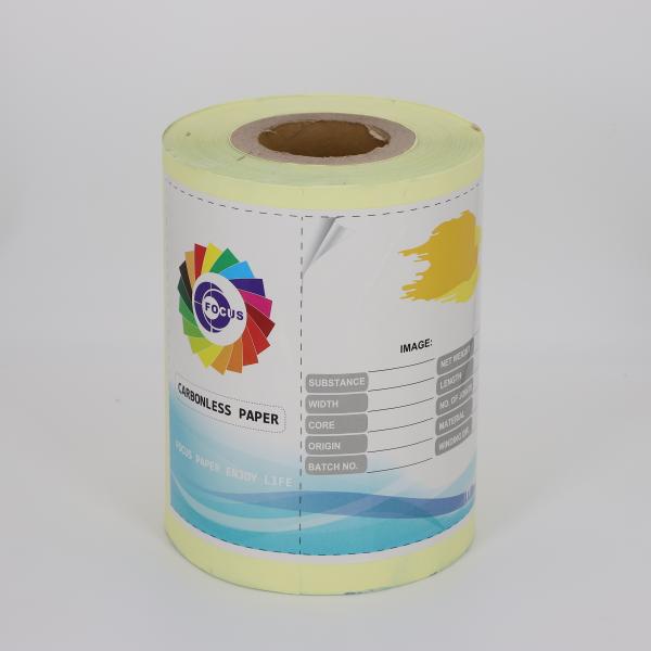 Black Image NCR Paper for Laser Printers White Pink Yellow Blue Green 43*61cm