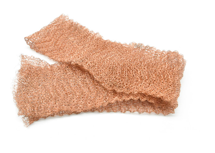 0.2mm Ss Knitted Wire Mesh Making Demister Pads And Compressed Gaskets