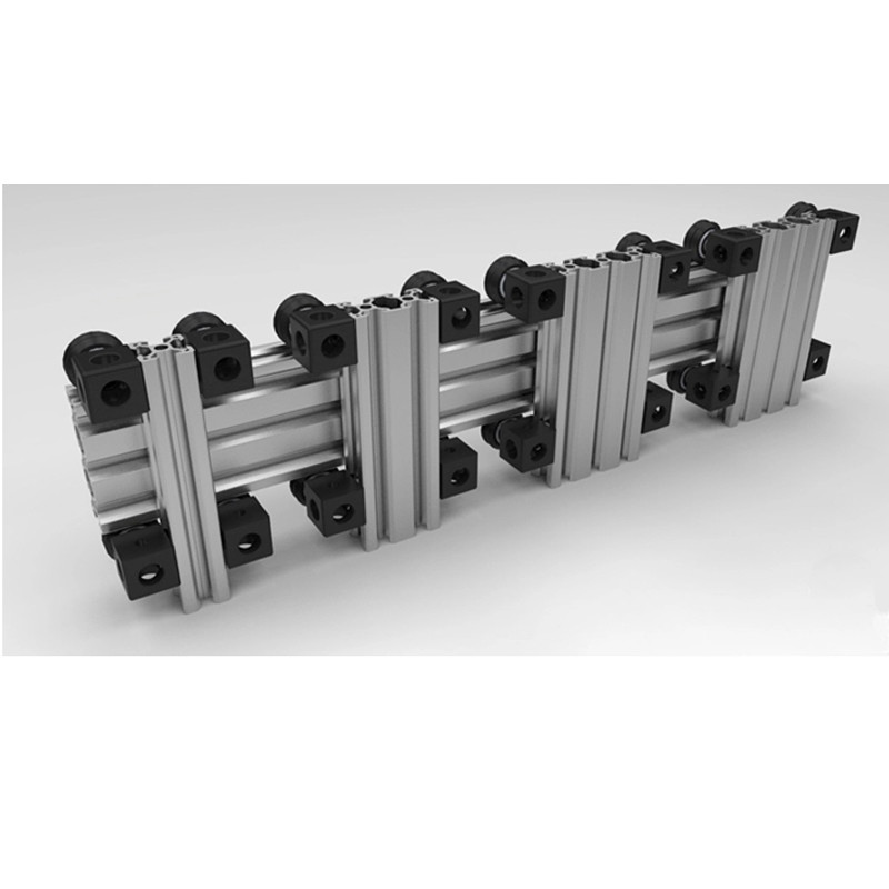 Colored Anodized 2040 2060 V Slot Aluminium Profile