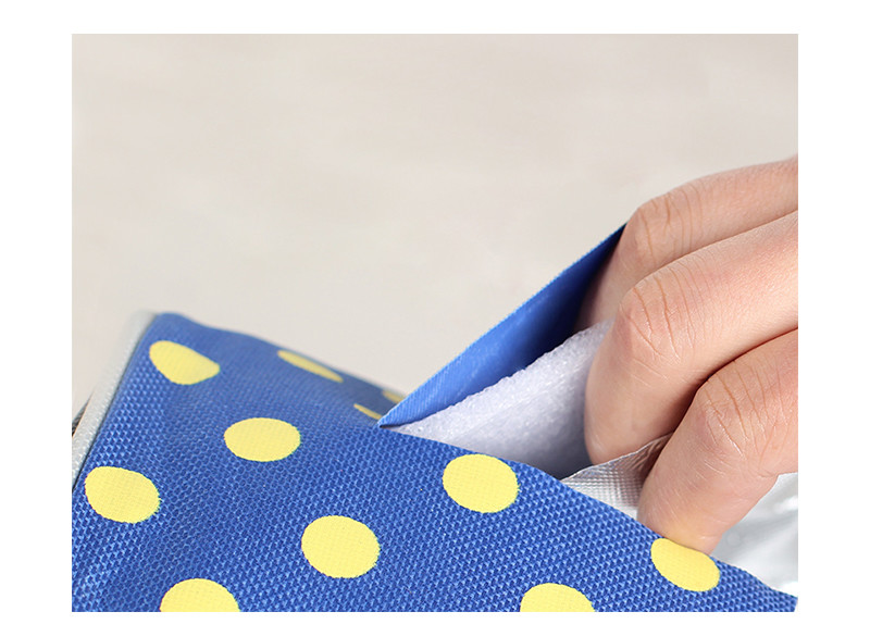 L19cm Polyester Insulated Thermo Foldable Lunch Bag