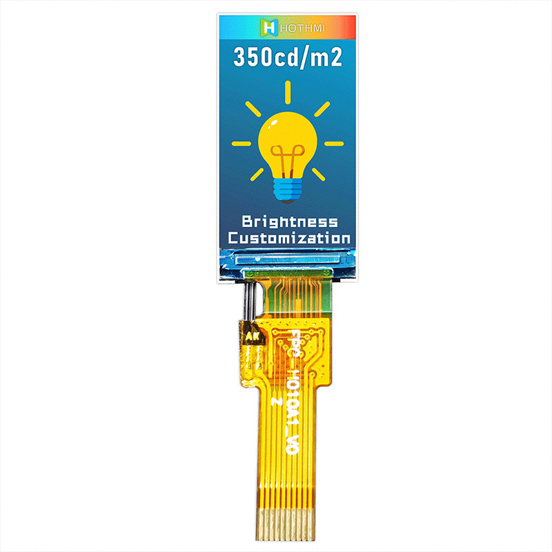 0.96 Inch Bar Type TFT LCD , SPI Sunlight Readable TFT 350cd/m2