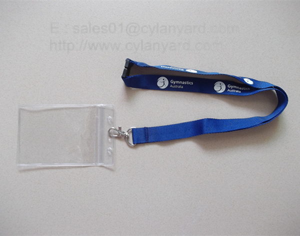 Discount plastic badge holder lanyards
