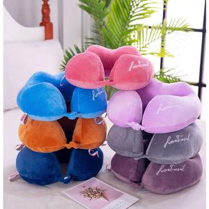 Wholesale Colorful U Shaped Pillow Soft Feeling Cotton Material For Neck Protection from china suppliers