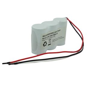 Wholesale NiCD Emergency Exit Light Batteries D4000mAh 3.6 V Safe Side By Side from china suppliers