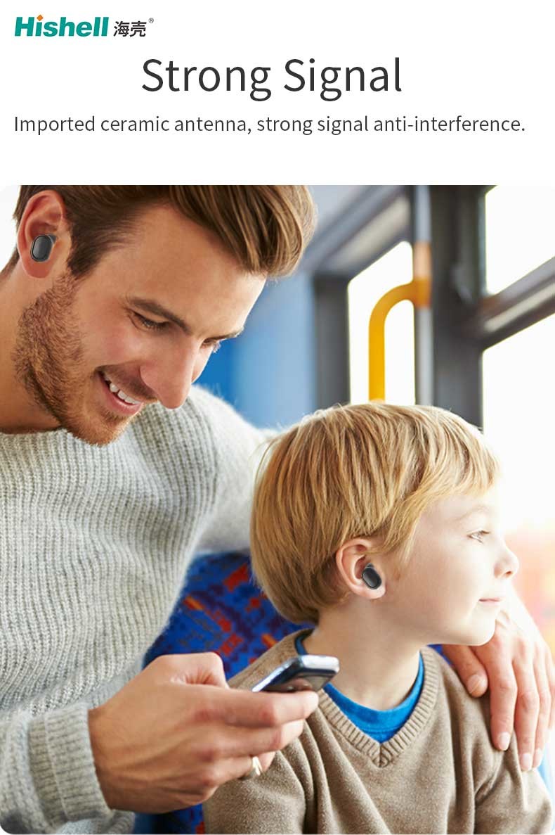 Outdoor HiFi True Invisible Bluetooth Earbuds M1 350mAh Ergonomic Design